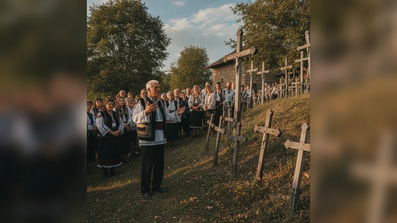 Muzeul Crucilor din Măceșu a găzduit un omagiu pentru Ion Mocioi