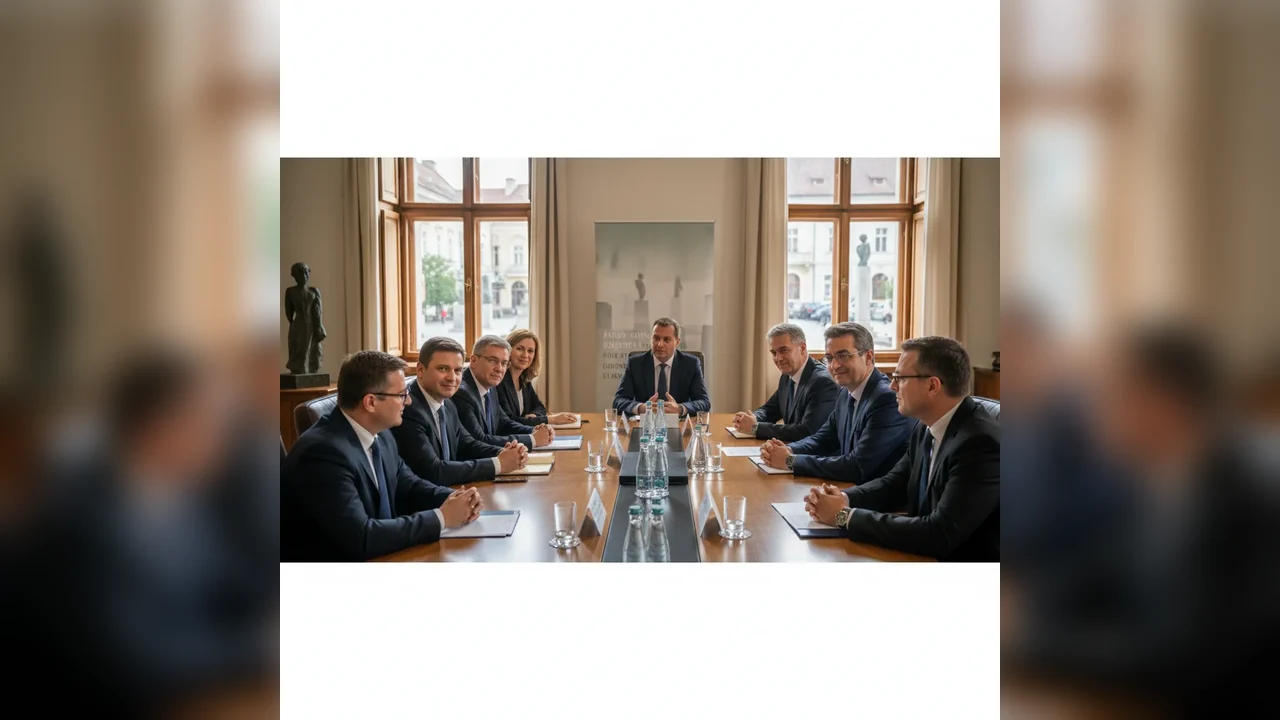 Oameni de afaceri francezi discută investiții la Târgu Jiu