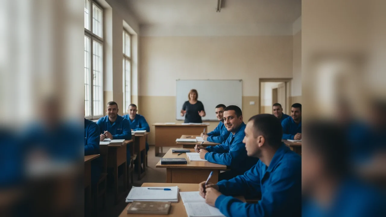 Penitenciarul Târgu Jiu: 137 de deținuți la școală și 112 liberări în 2026