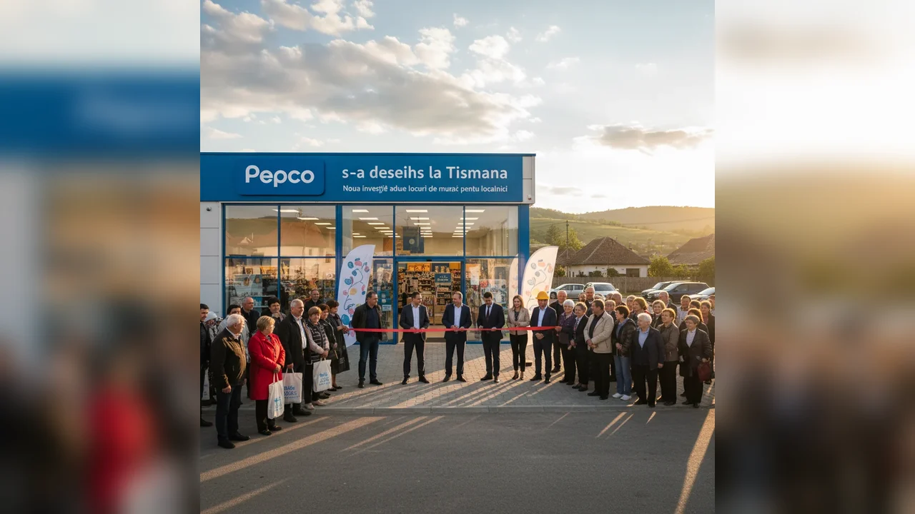 Pepco inaugurat la Tismana – Noua investiție generează locuri de muncă pentru comunitate