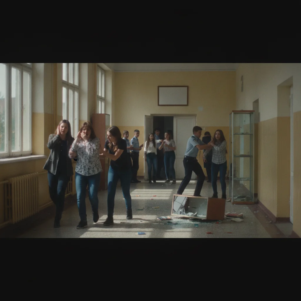 Pitești: elev de 15 ani a rănit un coleg cu un obiect ascuțit