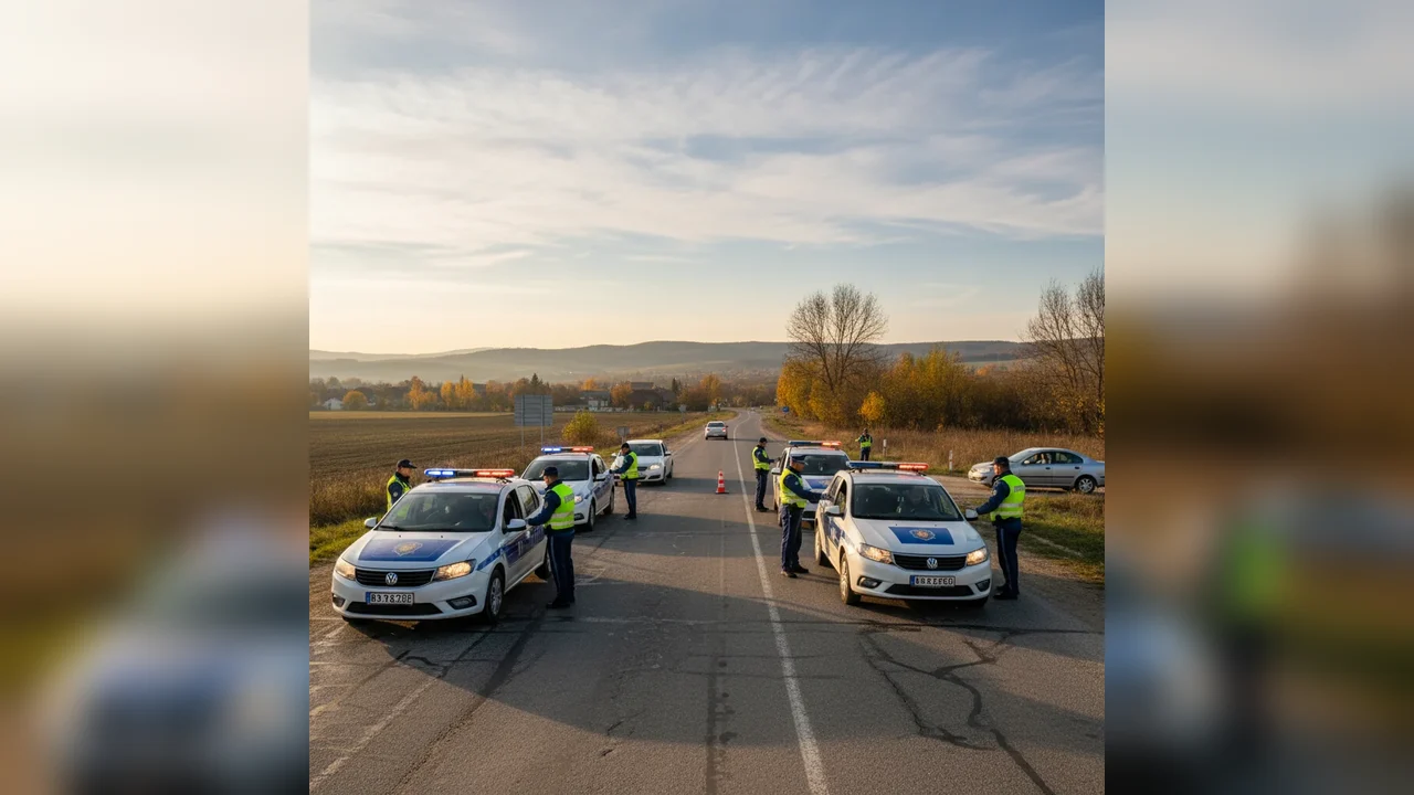 Poliția Rutieră controlează județul cu filtre eficiente