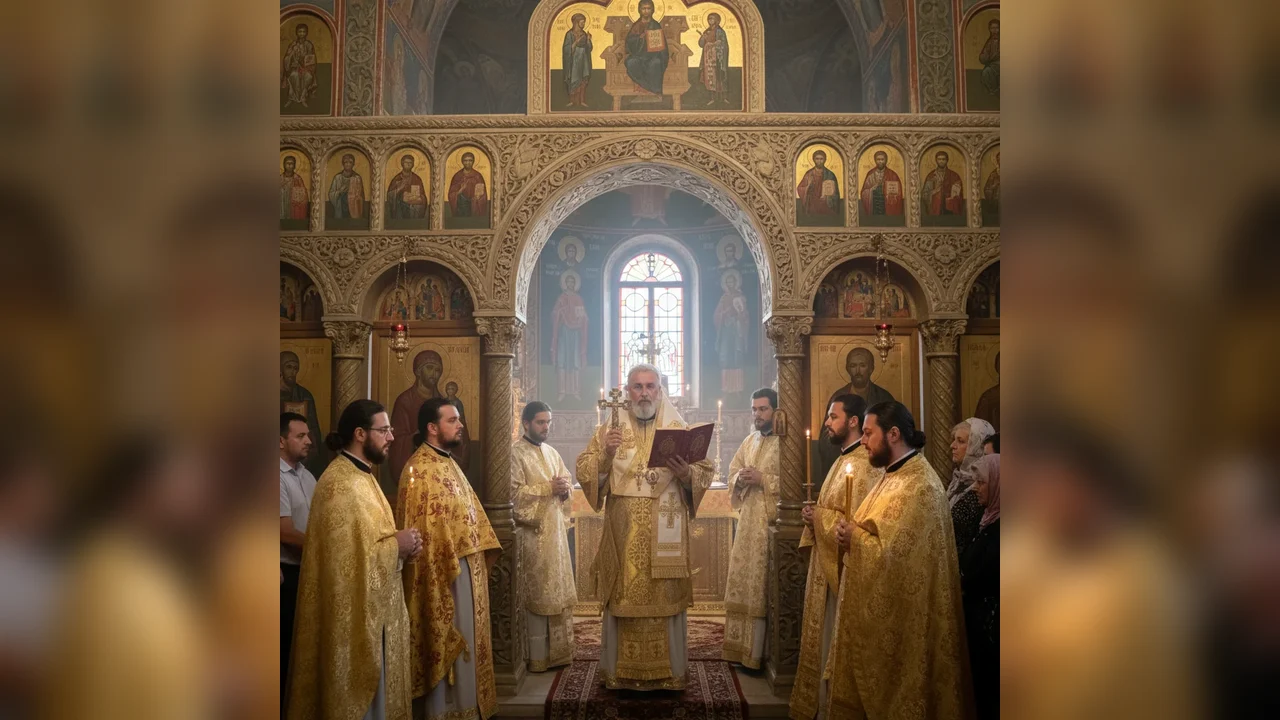 Preasfinţitul Nicodim a oficiat Sfânta Liturghie de Praznicul Intrarea în Biserică a Maicii Domnului la Mănăstirea Lainici – Rugăciuni şi învăţături despre credinţă și îndumnezeire