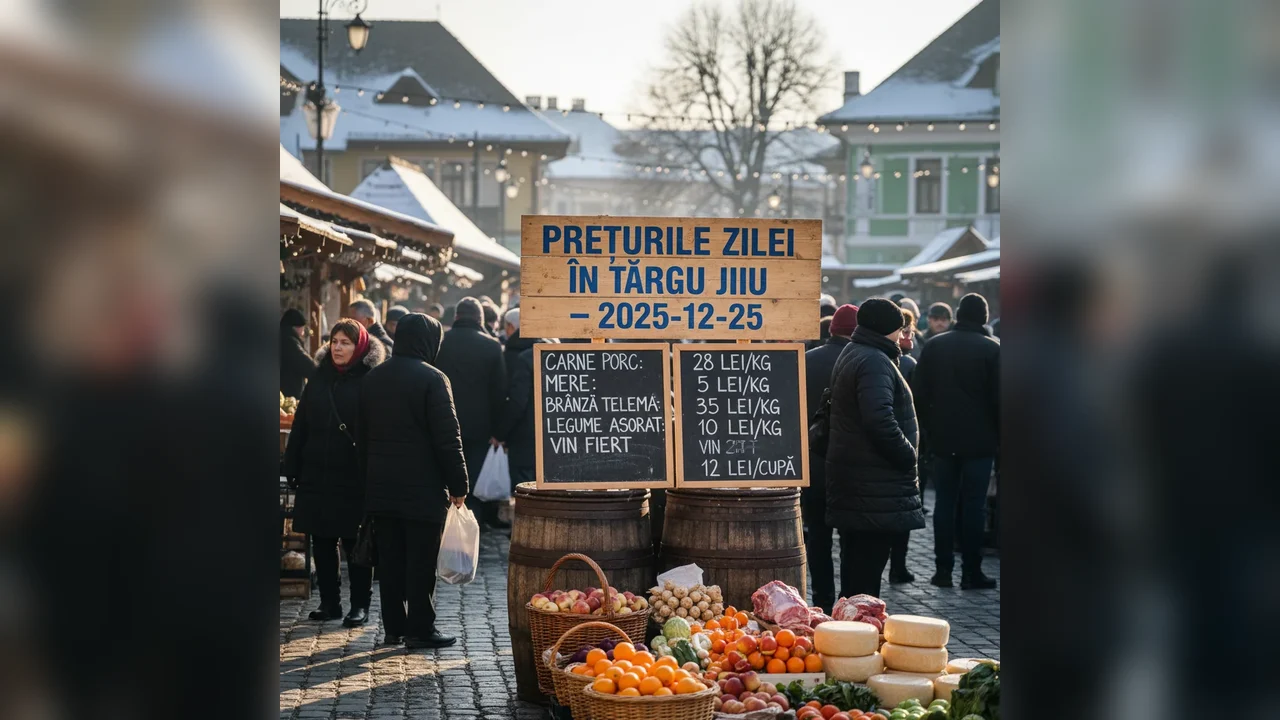 Prețurile zilei în Targu Jiu – 2025-12-25
