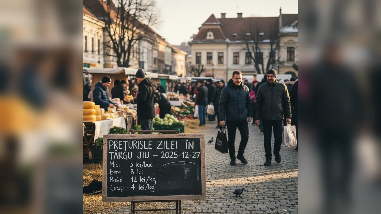 Prețurile zilei în Targu Jiu – 2025-12-27