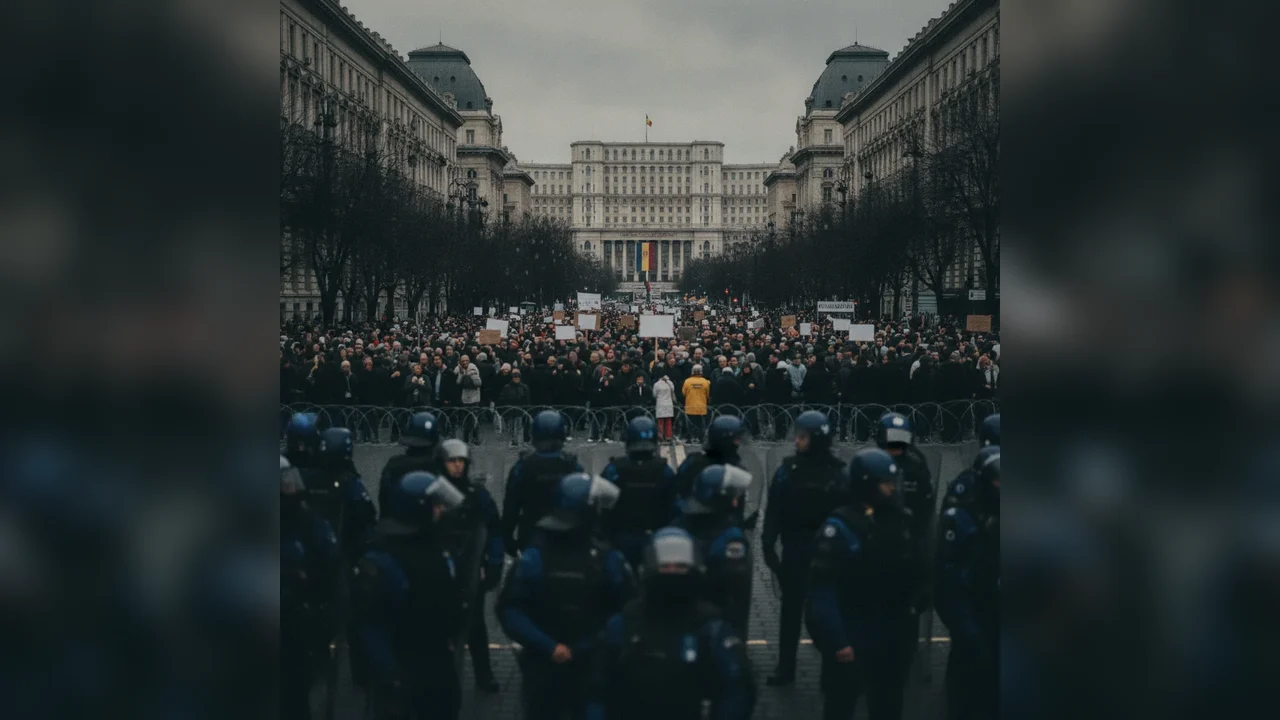 Protest neautorizat al fermierilor în București: Nu pleacă până la rezolvarea cererilor