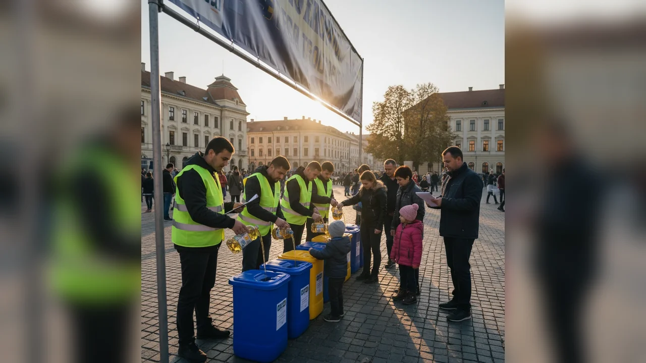 RAR lansează campanie locală pentru colectarea separată a uleiurilor uzate