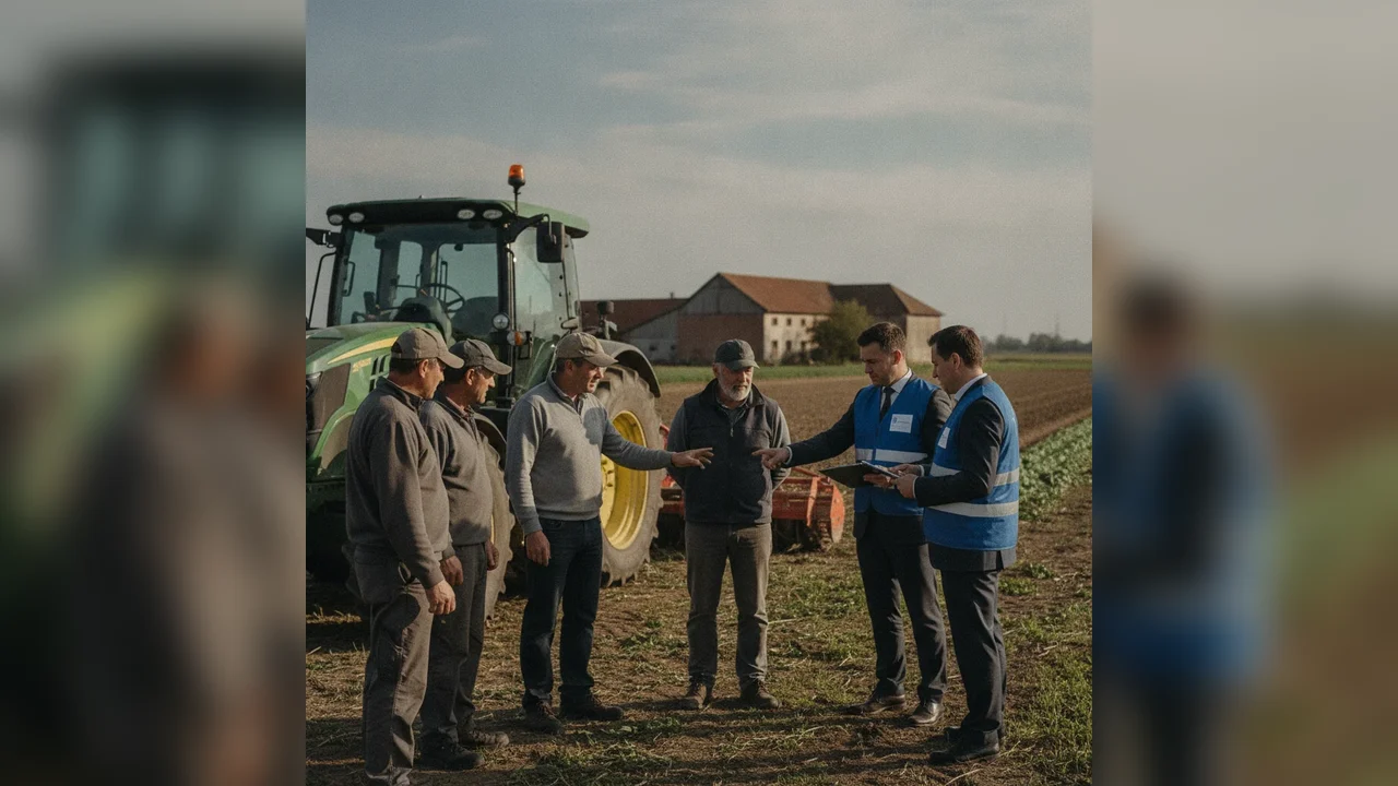 RAR oferă fermierilor din Jiu inspecții la sediu pentru utilaje agricole