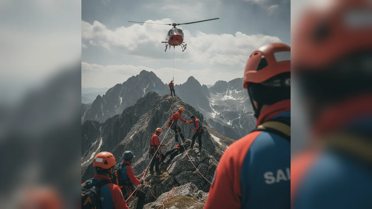 Salvamont reia pregătirile aero pentru salvatorii montani și SMURD