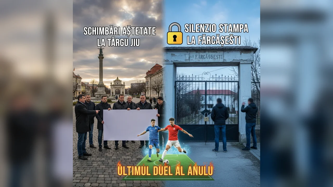 Schimbări importante la Târgu Jiu și “silenzio stampa la Fărcășești după ultimul duel al anului