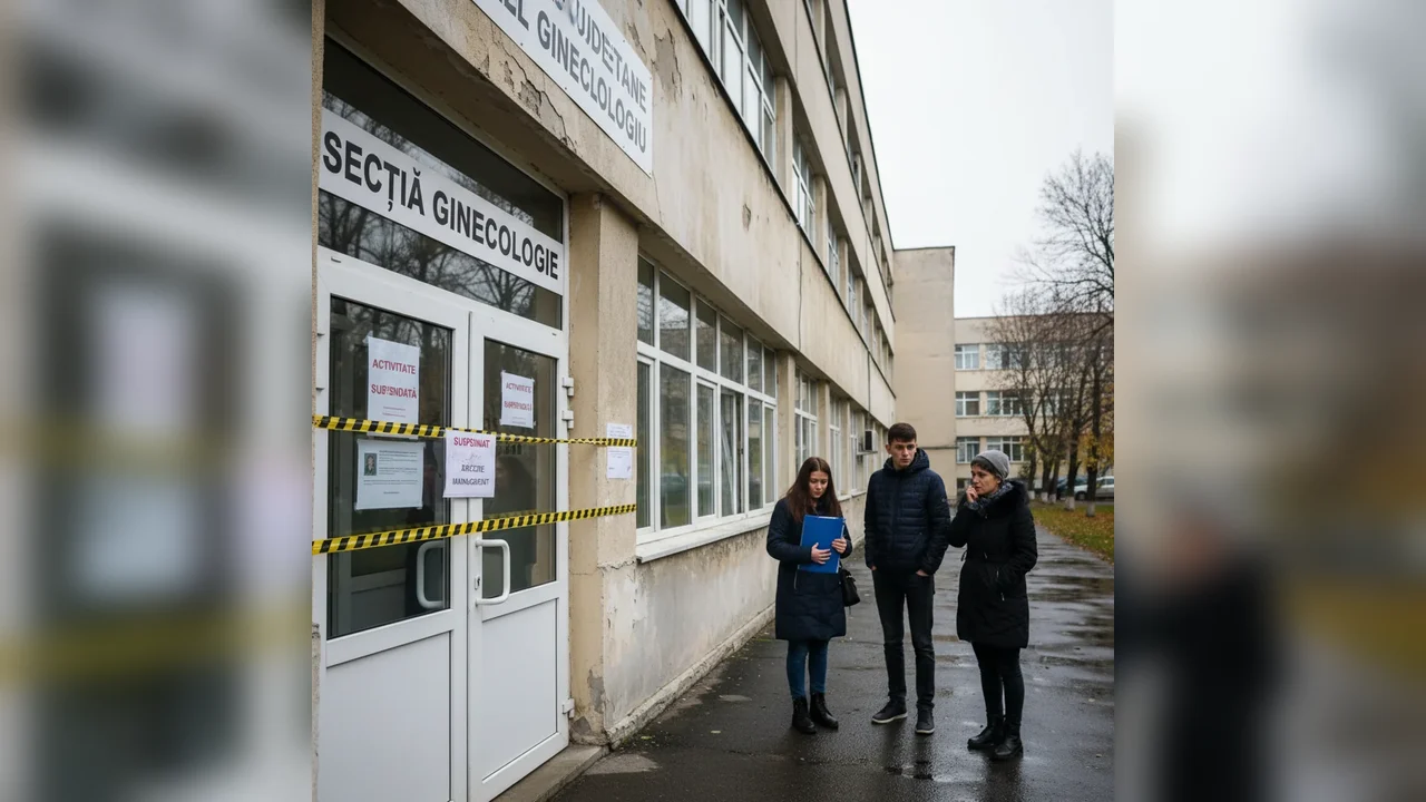 Secția Ginecologie a Spitalului Județean Târgu Jiu rămâne închisă temporar după depistarea unor infecții