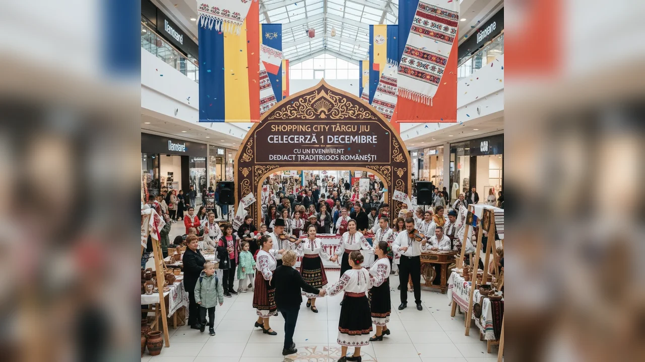 Shopping City Târgu Jiu marchează 1 Decembrie printr-un eveniment special dedicat tradițiilor românești
