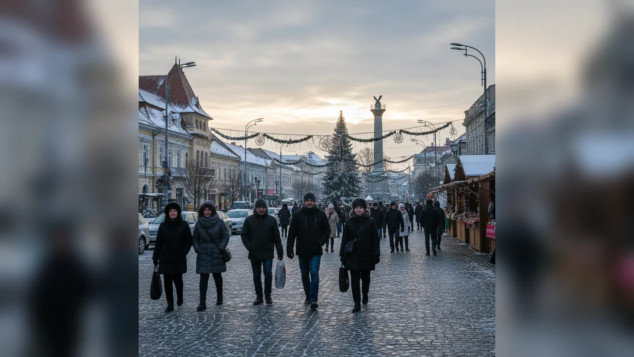 Situația locală din Târgu Jiu la data de 25 decembrie 2025