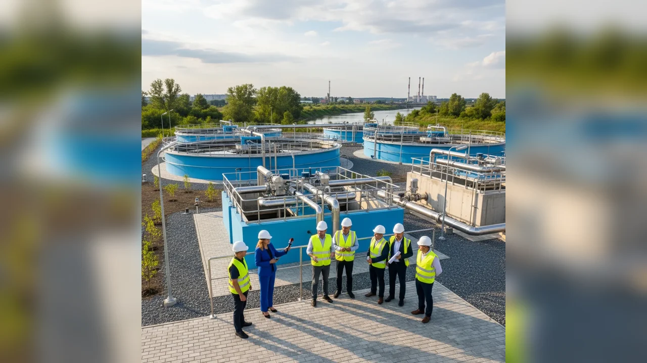 Stație de epurare modernă inaugurată la Turceni pentru comunitate