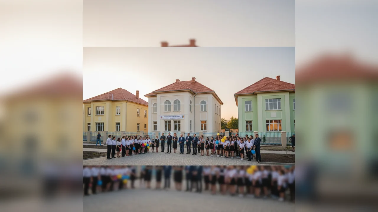 Sute de miliarde lei vechi investite în renovarea completă a trei școli prin MDLPA