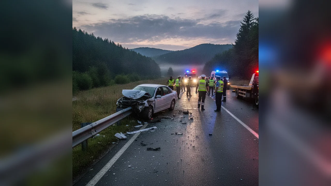 Tânăr de 20 de ani din Negomir, mort într-un accident pe DJ 674 în Fărcășești