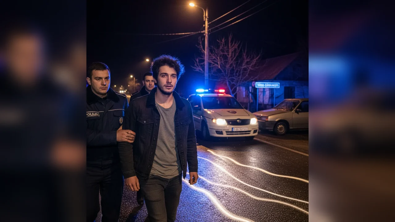 Tânăr din Târgu-Cărbunești prins conducând sub influența alcoolului
