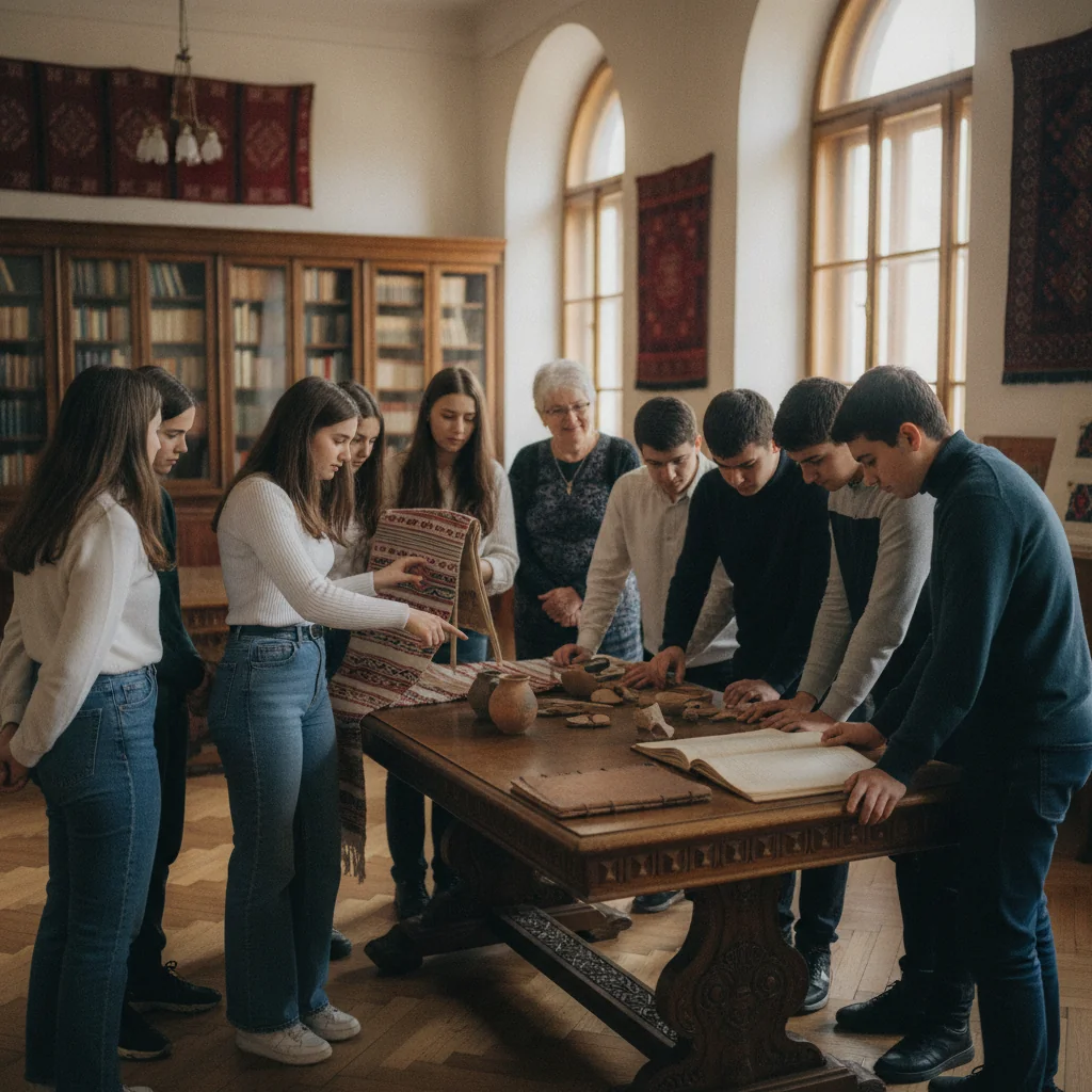 Târgu Jiu: elevii au explorat patrimoniul imaterial pe 15 octombrie