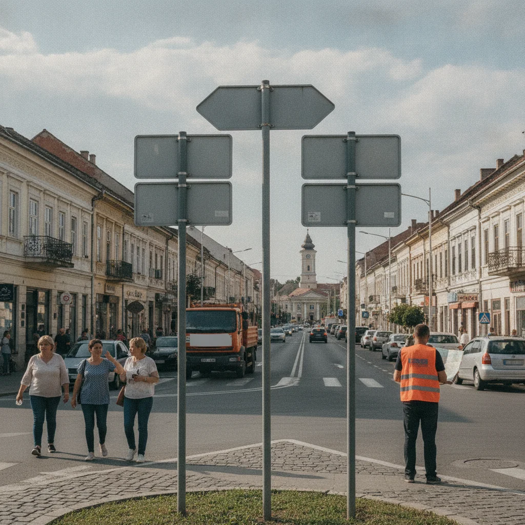 Târgu Jiu: limită de 50 km/h pe străzile Barajelor, Merilor și Narciselor