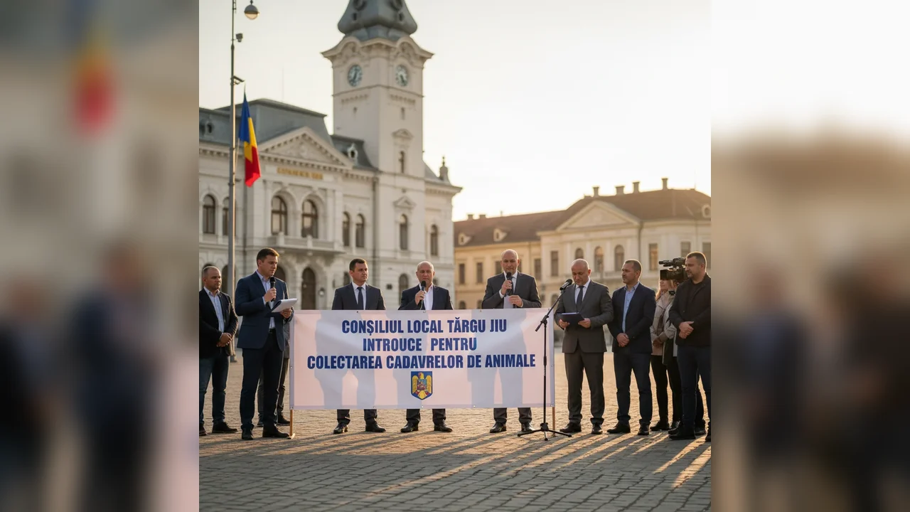 Târgu Jiu: tarif nou pentru colectarea cadavrelor de animale de pe domeniul public