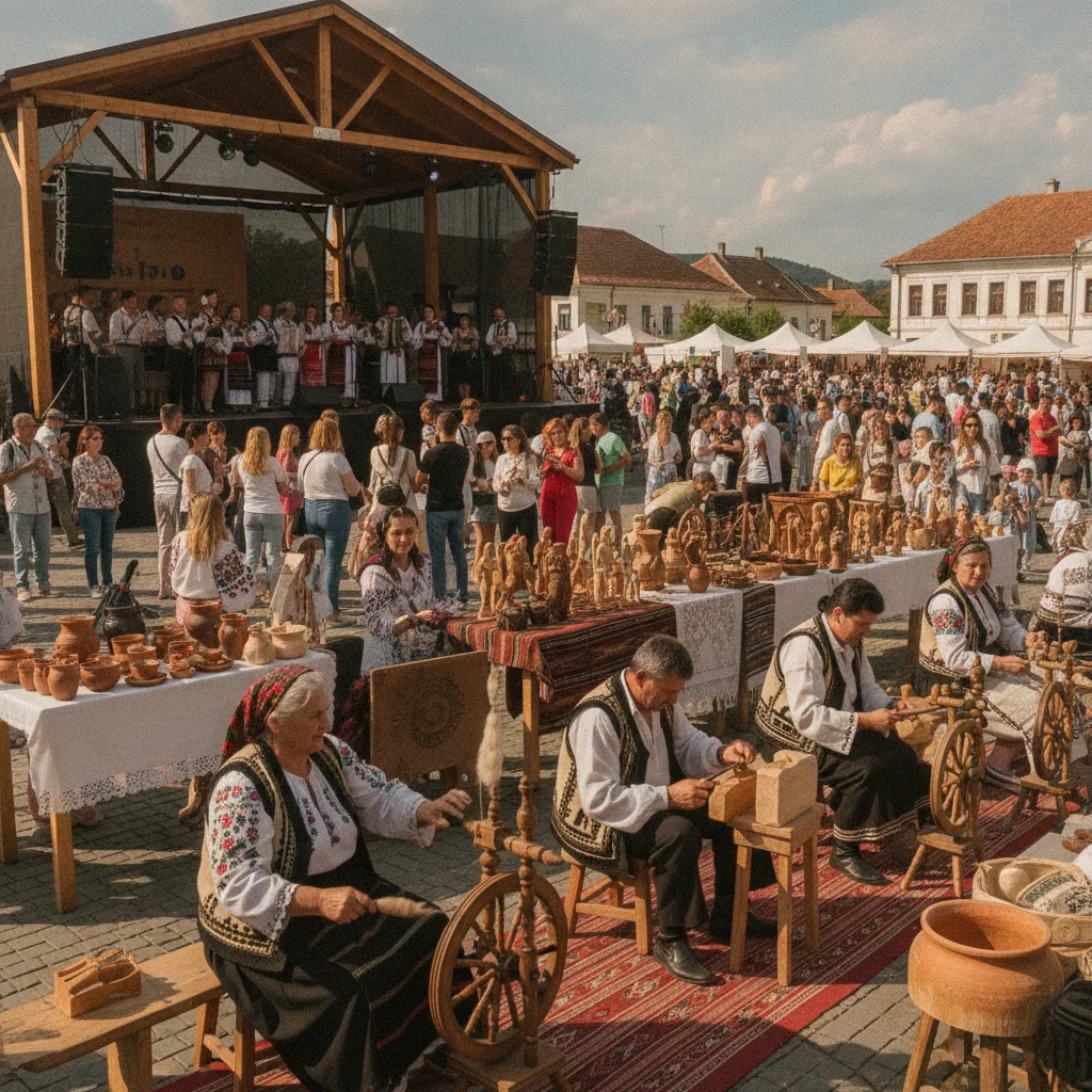 Târgul Național de Artizanat aduce peste 100 de meșteri la Târgu Jiu