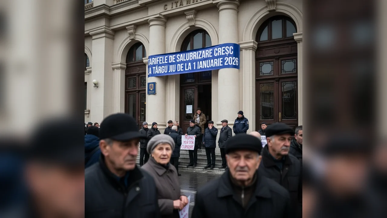 Tarifele de salubrizare cresc la Târgu Jiu din 2026: noul cost anunțat de operator