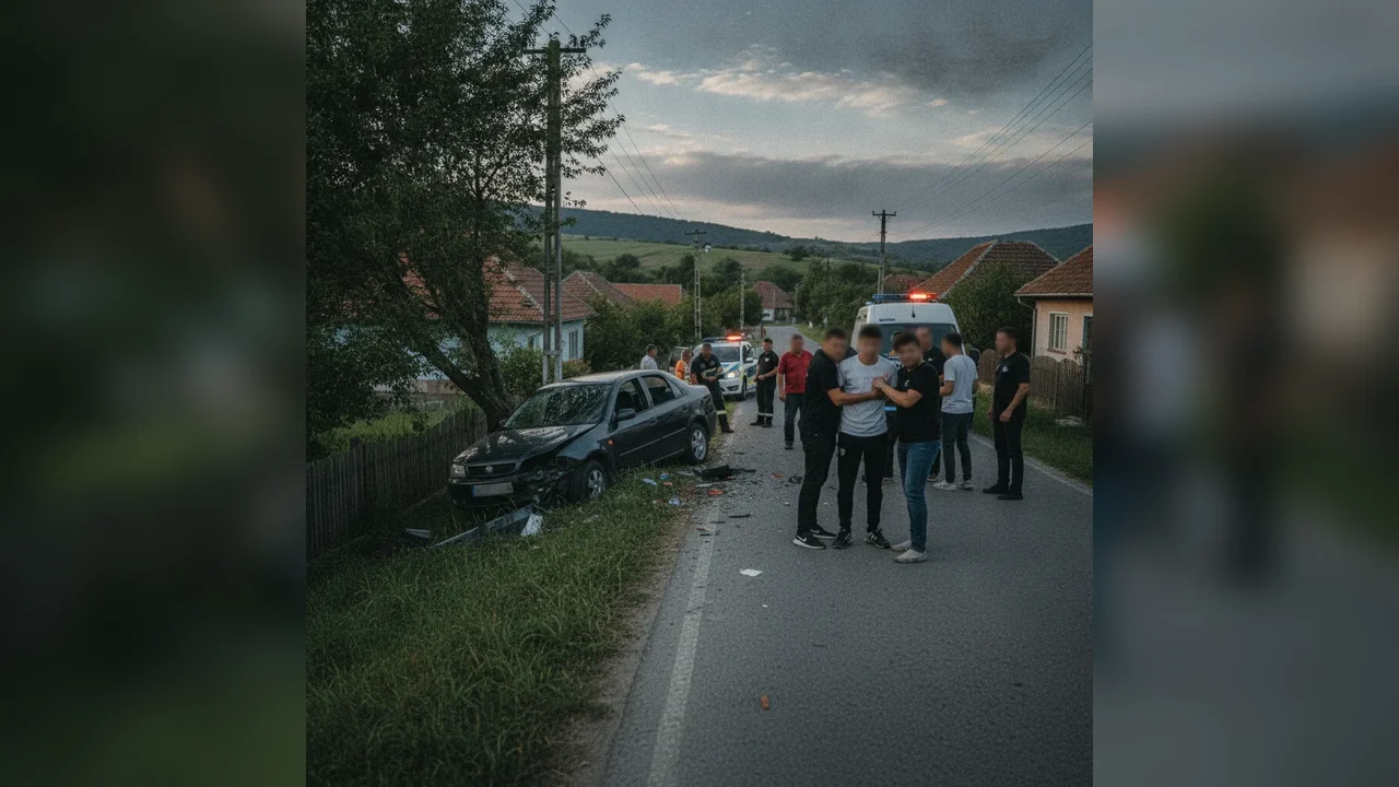 Tragedie rutieră la Lelești: Un tânăr a murit, patru răniți