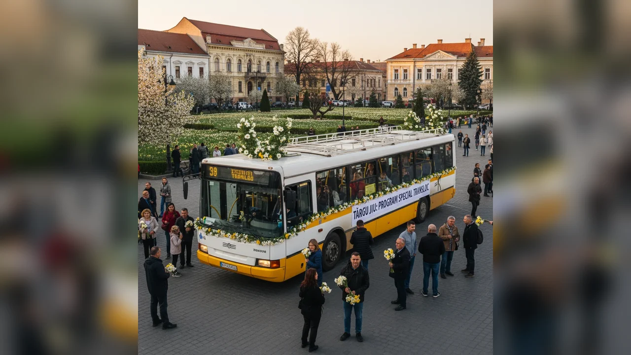Transloc oferă program special de Sărbătoarea Narciselor în Târgu Jiu