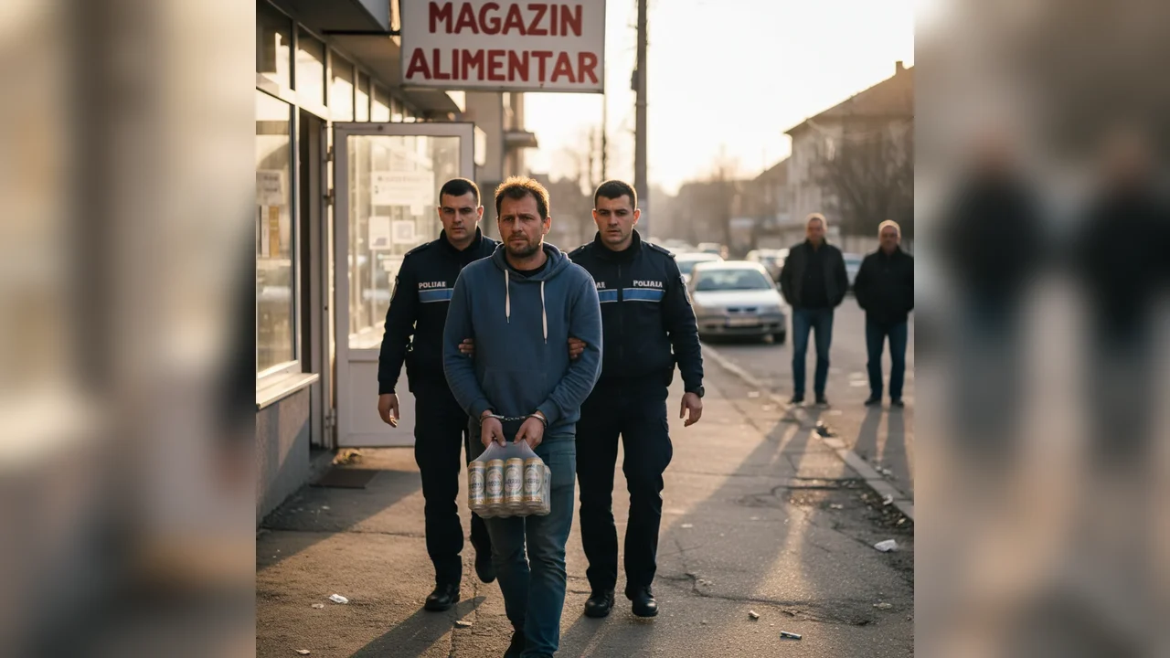 un bărbat reținut după o pradă neobişnuită