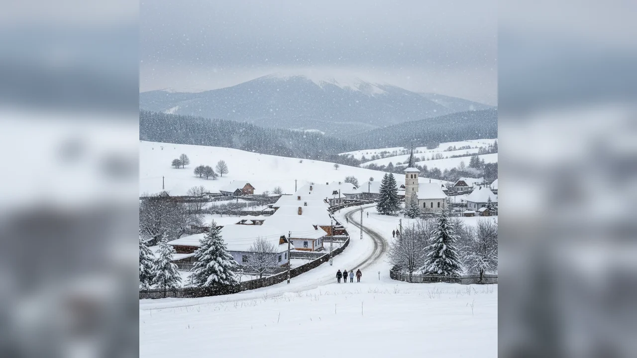 Va ninge de Crăciun în majoritatea regiunilor din țară