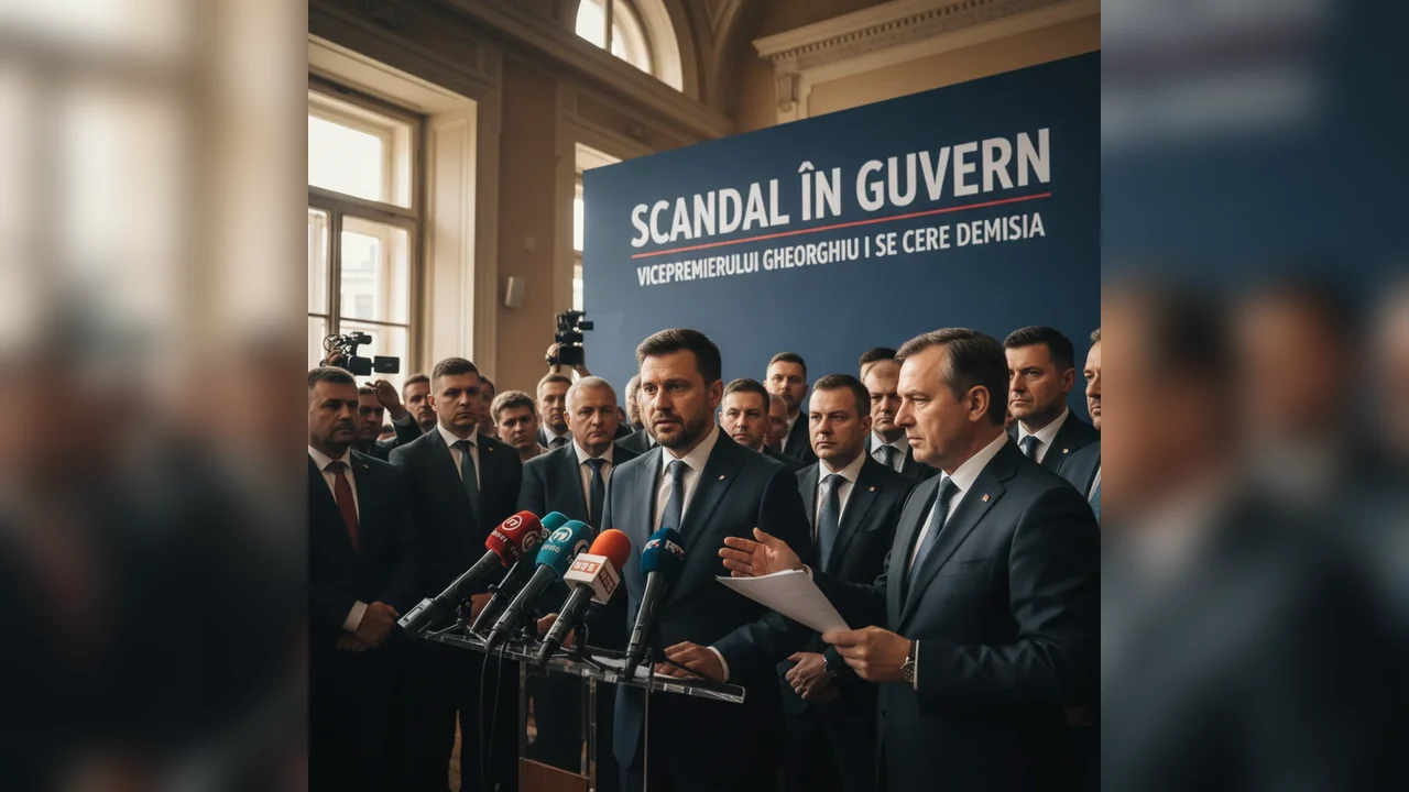 Vicepremierul Gheorghiu, în centrul scandalului, cere demisia