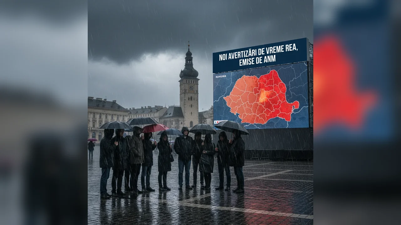 vreme rea se anunță în următoarele zile