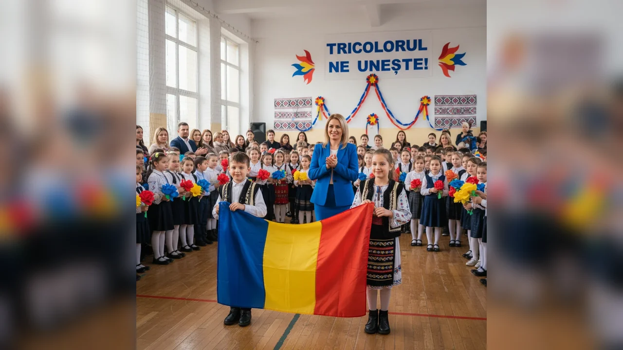 Ziua Națională, marcată cu emoție la Școala Gimnazială Nr. 1 Albeni